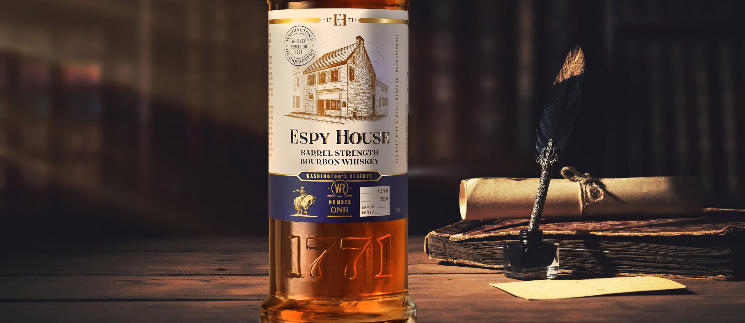 Espy House Whiskeys - a stone house, a president, and a really great bourbon