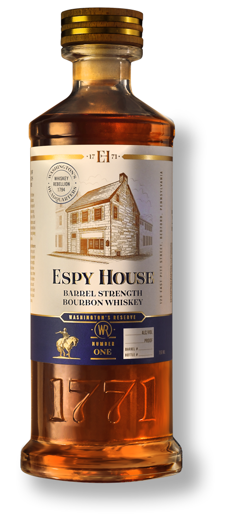 Espy House bourbon bottle